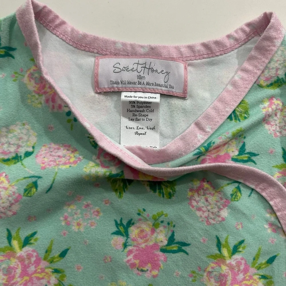 Sweet Honey Baby Pajama Set Outfit Size 18 Months